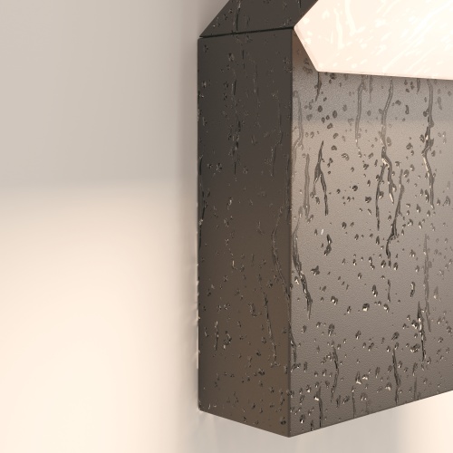 Уличный настенный светильник Outdoor O595WL-L12B3K