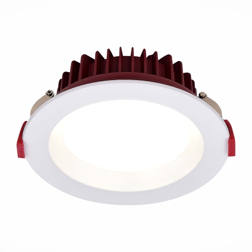 ST752.538.18 Св-к встр. Белый LED 1*18W 3000K 1 440Lm Ra80 100° IP44 D140xH52 100-240VV Встраиваемые светильники