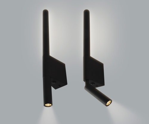 Настенный Kink Light светильник Прани черный 08079,19