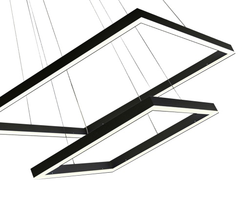 Люстра Kink Light Альтис черный w60+40 08227,19(4000K)