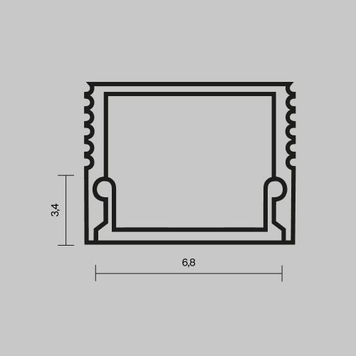 Комплектующие для профиля Led Strip 642018