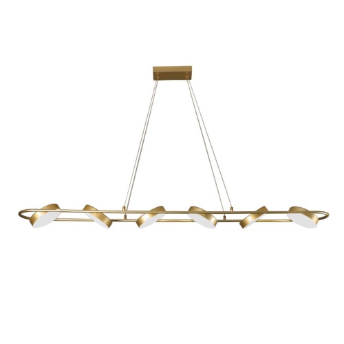 Подвесная люстра F-Promo 4677-6P, подвесная люстра, L1490xW190xH145/1200, LEDx90W, 3100LM, 3000-6000K, IP20, included, remote control