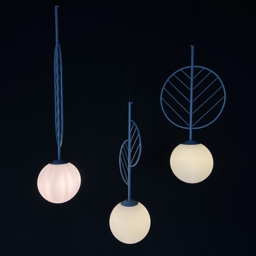 Подвесной светильник LEAF A Голубой 178148-26
