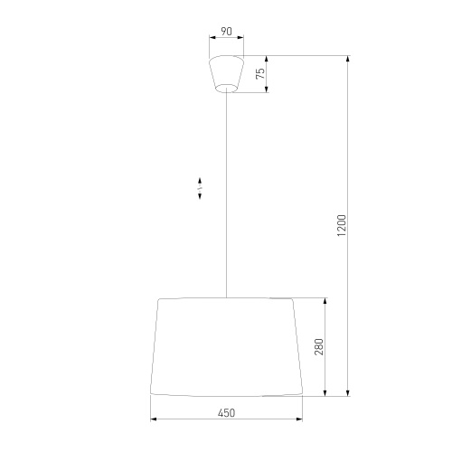 Подвесной светильник TK Lighting 1883 Maja