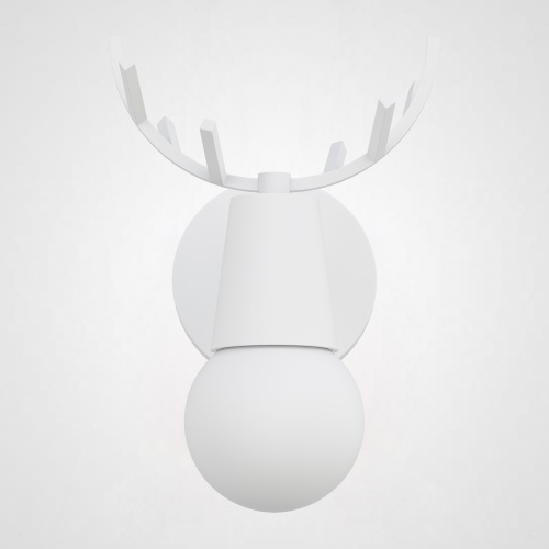 Бра с рожками DEER A White 181037-26