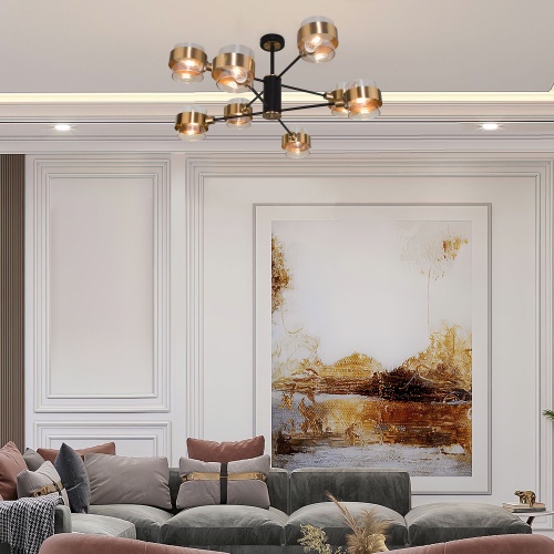 Потолочный светильник Eurosvet 70127/8 черный