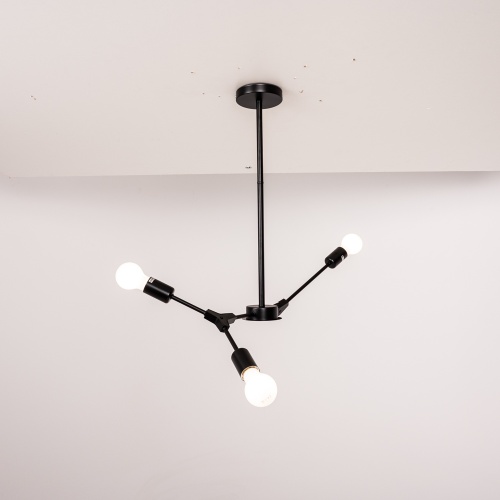 Люстра на штанге LATE D55 Black 193586-26