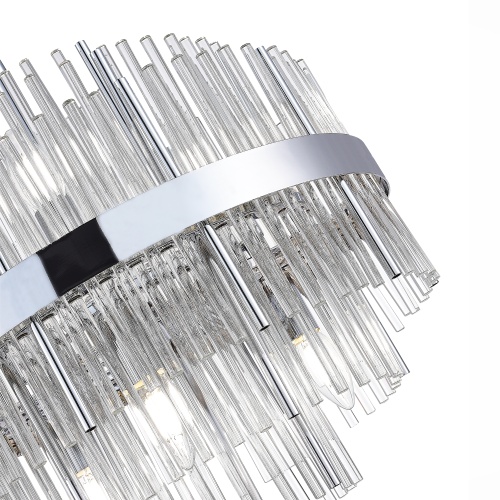 SL1634.103.06 Люстра потолочный ST-Luce Хром/Прозрачный E14 6*60W RENS