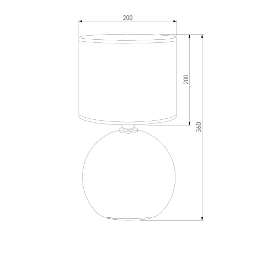 Настольный светильник TK Lighting 5087 Palla