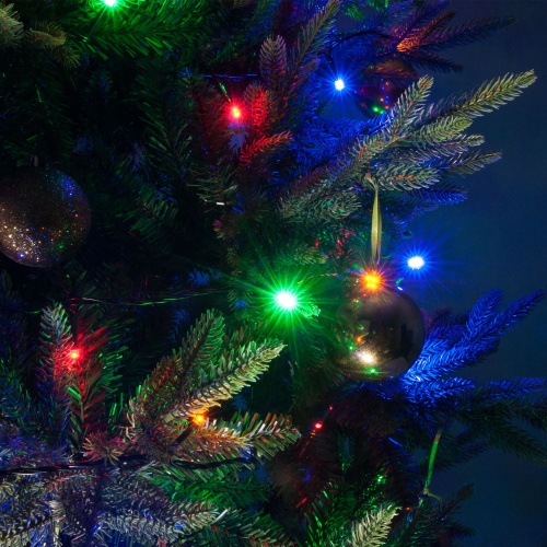 Гирлянда бытовая электрическая нить Eurosvet 400-002 мульти