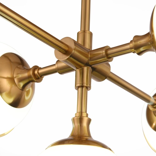 SL1157.303.05 Светильник потолочный ST-Luce Бронза/Белый E14 5*40W ARBE