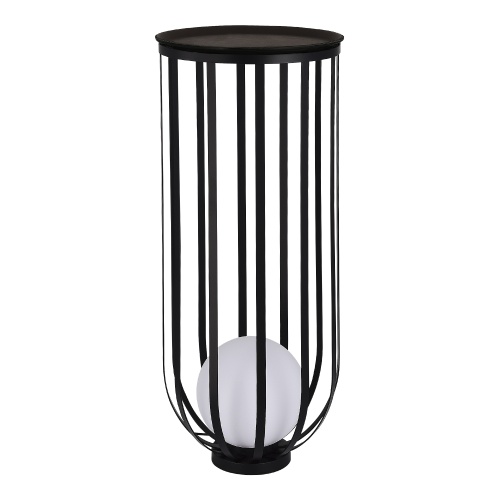 Уценка SL6129.405.01 Светильник напольный ST-Luce Черный/Белый E27 1*60W NORDIC