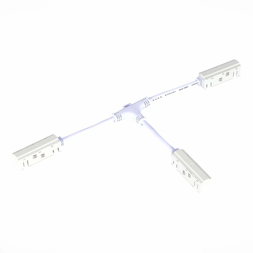 ST006.559.00 Коннектор питания T-образный для магнитного шинопровода ST-Luce Белый SKYLINE 48
