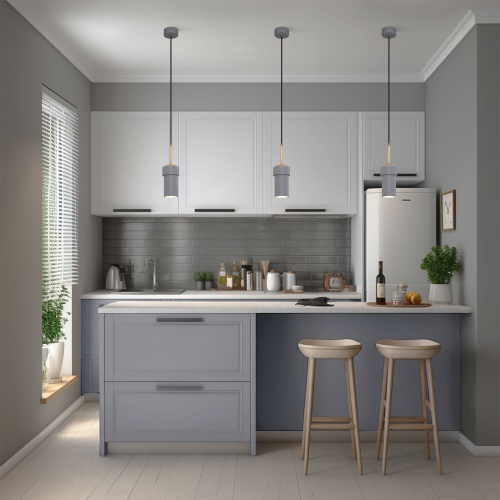  Eurosvet 50264/1/ подвесной светильник/ серый