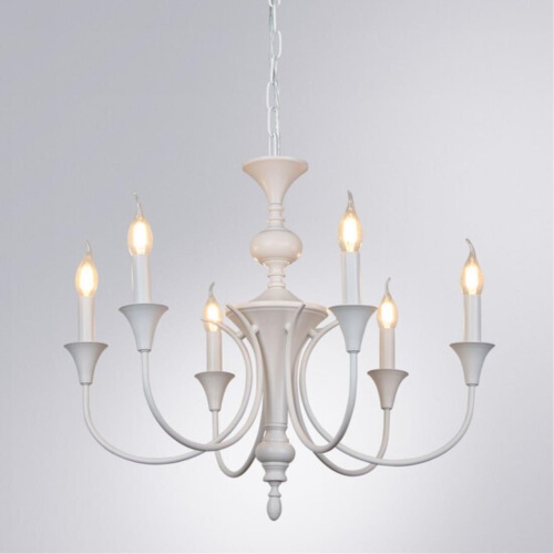 Подвесная люстра Arte lamp A4094LM-6WH СВЕТИЛЬНИК ПОДВЕСНОЙ
