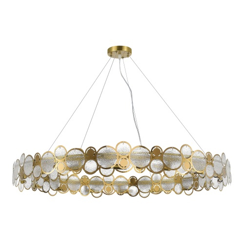 SL6133.303.16 Светильник подвесной ST-Luce Латунь/Прозрачный G9 16*5W 4000K SWATCH