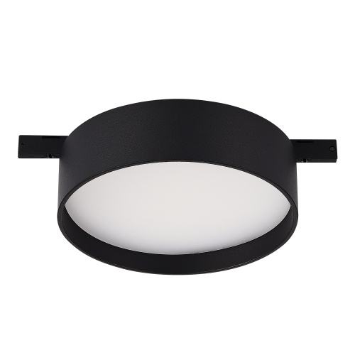 ST670.436.12 Магнитный трековый светильник Черный LED 1*12W 3000K 500Lm Ra&gt;80 100° IP20 D113xH34 24V SUPER5