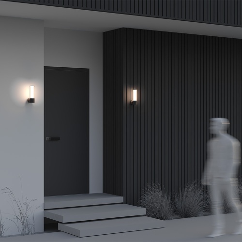 Уличный настенный светильник Outdoor O593WL-L8BR3K