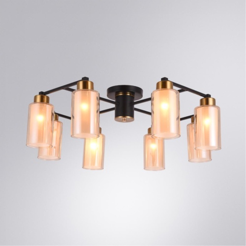 Потолочная люстра Arte lamp A7027PL-8BK СВЕТИЛЬНИК ПОТОЛОЧНЫЙ