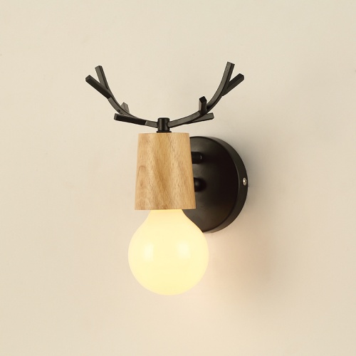 Бра С Рожками Deer A Wood/Black от Imperiumloft 181043-26