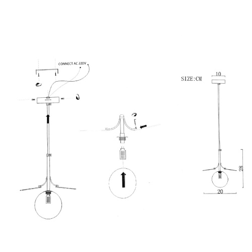 Подвесной светильник Light of MATISSE ONE Multicolored 1 191914-26