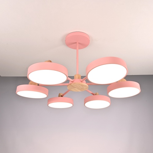 Потолочная люстра MOVE 6 Pink 178255-26