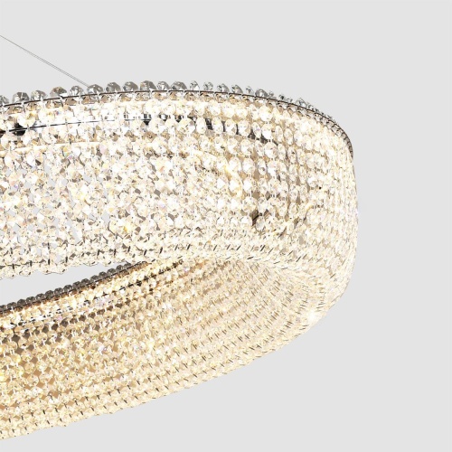 Подвесная люстра Favourite 4478-10P, подвесная люстра, D1050xH165/1200, LEDx92W, 8300LM, 3000K, included, remote control