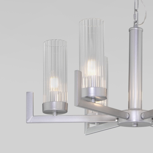 Подвесной светильник Eurosvet 60133/6 серебро