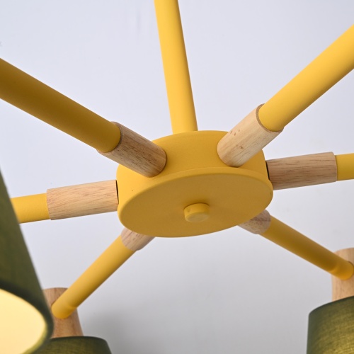 Люстра на штанге NATURA A GREEN 6 177993-26