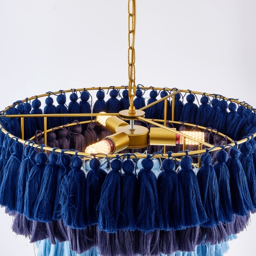 Подвесная люстра TASSEL Синий 179697-26