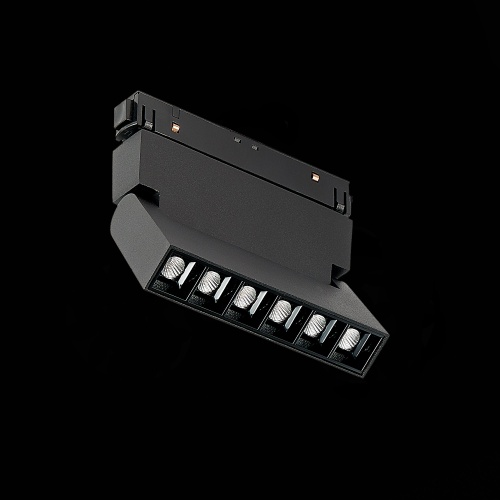 ST364.446.06 Магнитный трековый светильник Черный LED 1*6W 4000K 532Lm Ra&gt;80 36° IP20 L120xW22xH108 SKYLINE 48