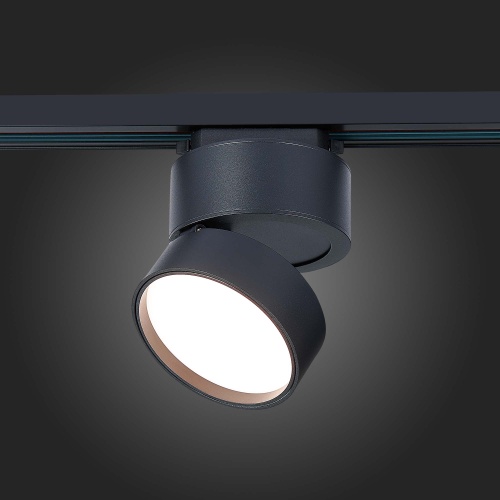 ST651.436.14 Св-к трек. Черный LED 1*14W 3000K 1 100Lm Ra&gt;90 120° IP20 D104xH128 170-240VV BASE