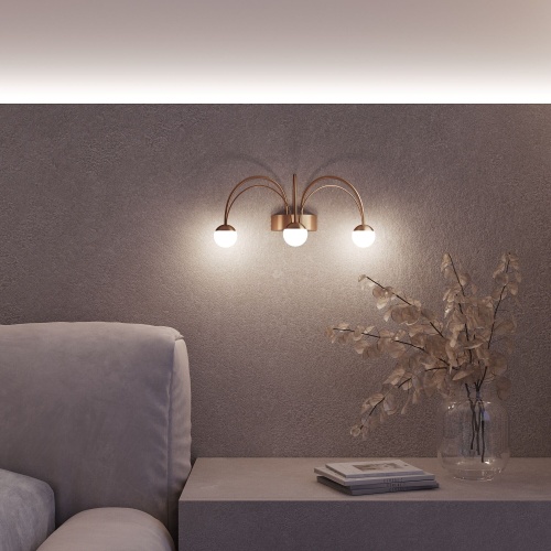 Настенный светильник Eurosvet 90031/3 золото