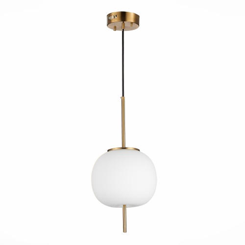 SL1621.203.01 Подвес ST-Luce Золотистый/Белый LED 1*13W 3000K LACUS