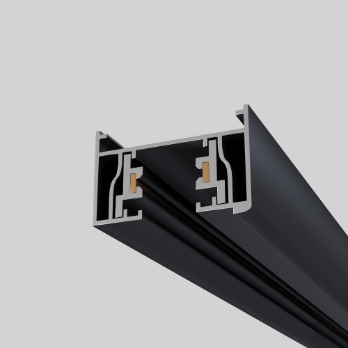 ST001.429.00 Шинопровод однофазный накладной  ST-Luce Черный Длина 2 000мм BASE