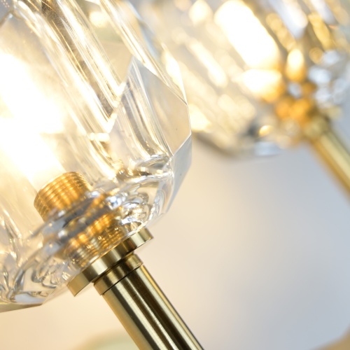 Бра Boule de Cristal Double Sconce Brass 73769-22