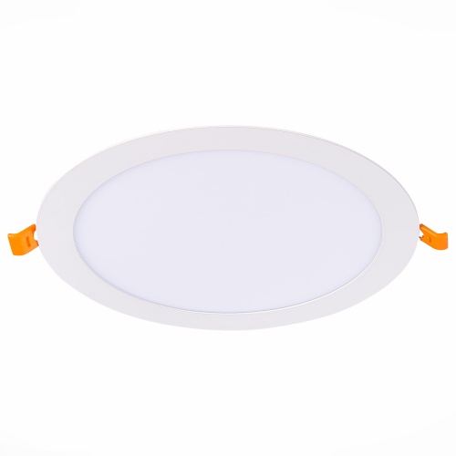 ST209.548.18 Св-к встр. Белый LED 1*18W 4000K 1 350Lm Ra80 110° IP20 D225xH8 90-265V Встраиваемые светильники