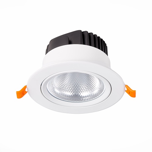 ST211.538.15.36 Св-к встр. Белый LED 1*15W 3000K 1 125Lm Ra80 36° IP20 D109xH65 220-240V Встраиваемые светильники