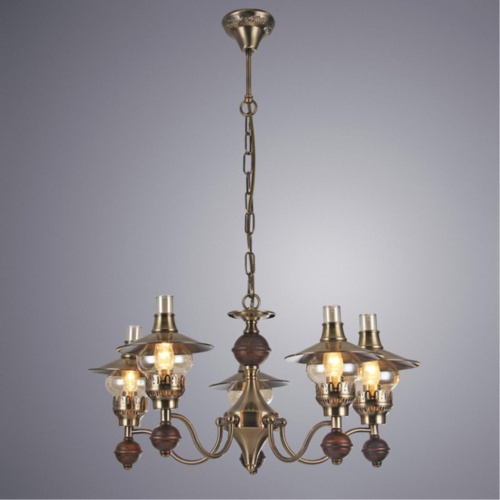 Подвесная люстра Arte lamp A5664LM-5AB СВЕТИЛЬНИК ПОДВЕСНОЙ