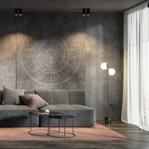 Напольный светильник черный Eurosvet 01158/2