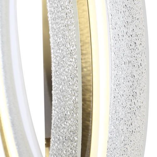 SL6245.212.01 Светильник потолочный ST-Luce золотистый/Прозрачный LED 1*40W 4000K ФЭГИ