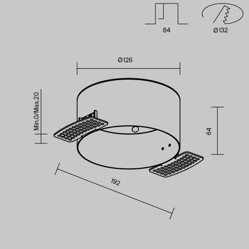 Аксессуары честный знак Technical DLA032-TRS12-W