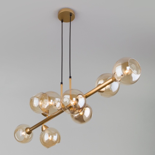 Подвесной светильник Eurosvet 70113/8 янтарный Smart