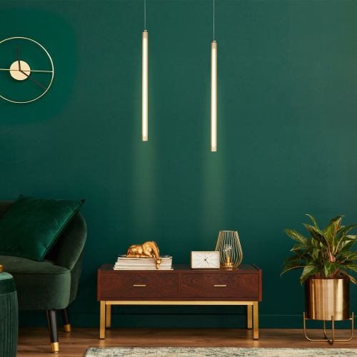 Подвесной светильник Eurosvet 50189/1 LED матовое золото