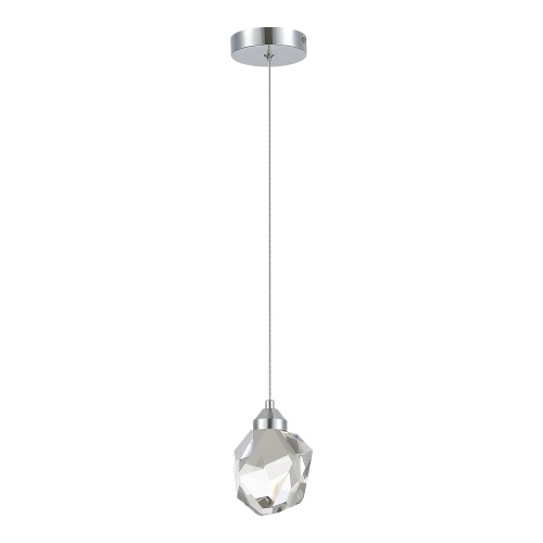 SL6114.103.01 Подвес ST-Luce Хром/Прозрачный LED 1*3W 3000K CASCATO