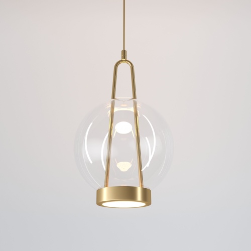  Eurosvet 50267/1 LED/ подвесной светильник/ латунь