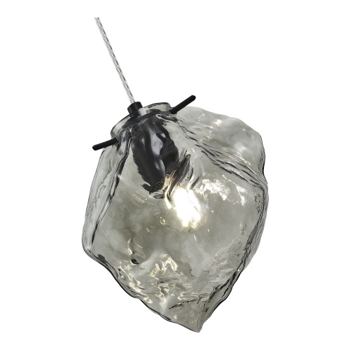 SL1175.403.01 Светильник подвесной ST-Luce Черный/Серо-зеленый E14 1*40W PORTICI