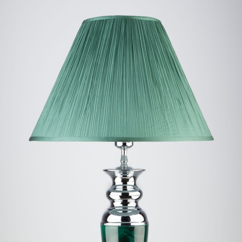 Напольный светильник Eurosvet 009 W /1T GR арматура+колпак(зеленый)