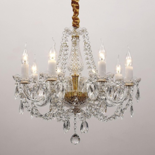 Подвесная люстра Favourite 1736-8P, люстра подвесная, D570xH490/1490, 8xE14x40W, excluded