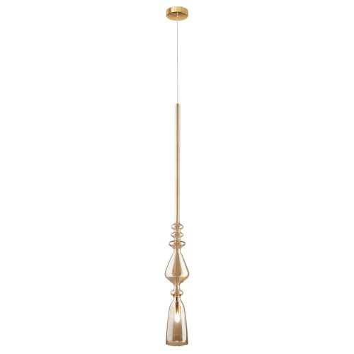 Светильник подвесной Crystal Lux LUX NEW SP1 B AMBER